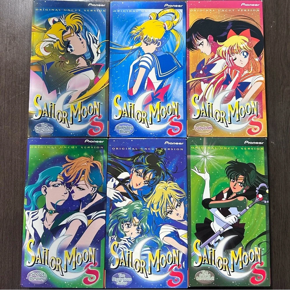 PIONEER Sailor Moon S VHS Collection - Multicolor - Picture 3 of 11